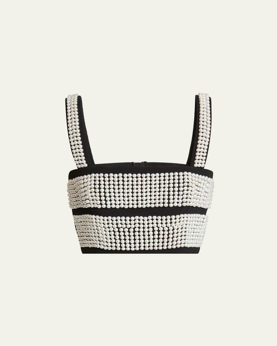 Pearly Crop Top